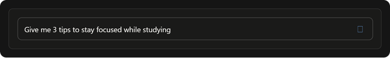 Example of a Basic Prompt 