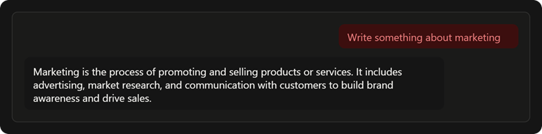 vague prompt producing a generic textbook