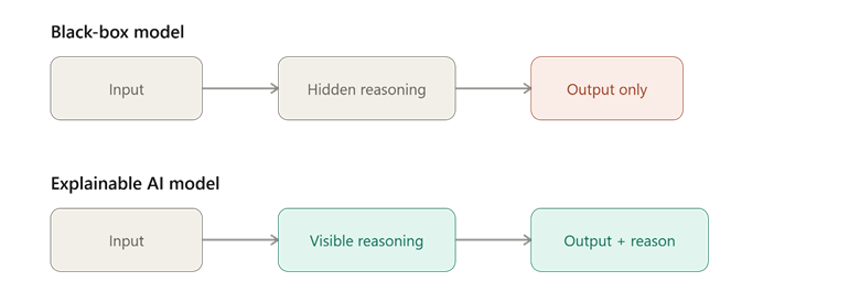 Black-Box Model and Explainable AI Model